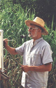 Der Golfkünstler Peter Vorwerk.