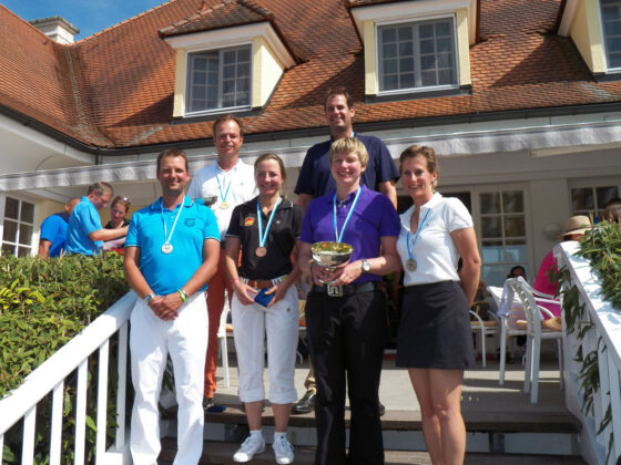 Alle Sieger von links nach rechts: Florian Pusch, Thomas Himmel, Claudia Schäfer, Christian Apelt, Dr. Tanja Morant und Dr. Anette Kugelmüller-Pugh.