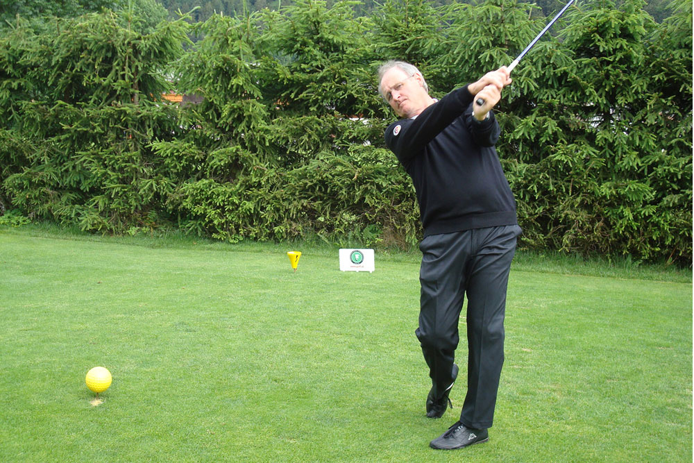 Hans-Günter Reiter vom Golf Klub Braunschweig