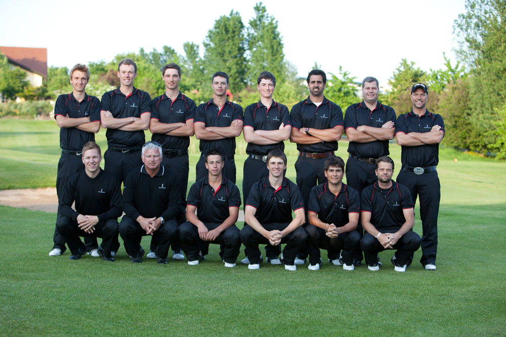 Die 1. Herrenmannschaft des Golf Club St. Leon-Rot
