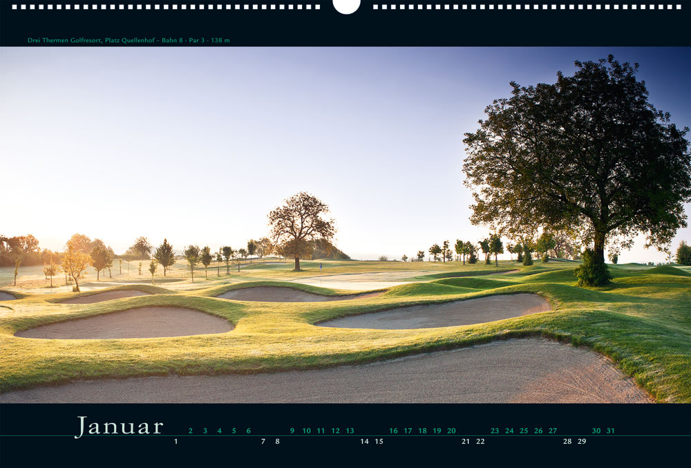 Golfkalender Januar -