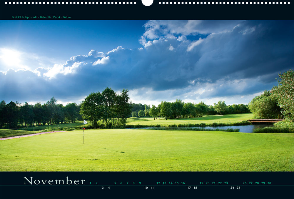 Golfkalender November -