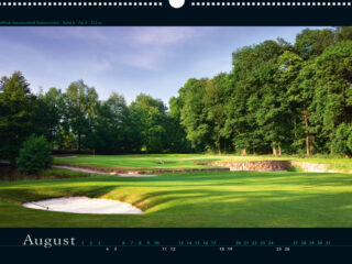Golfkalender August -