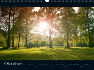 Golfkalender Oktober -