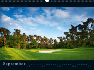 Golfkalender September -