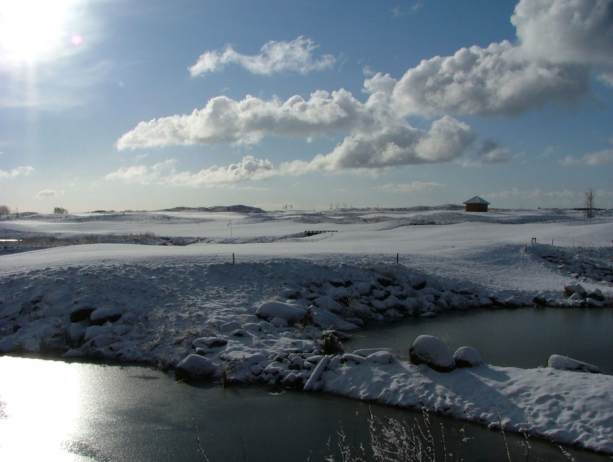 Wittenbeck im Winter. Foto: Ostsee Golf Resort Wittenbeck