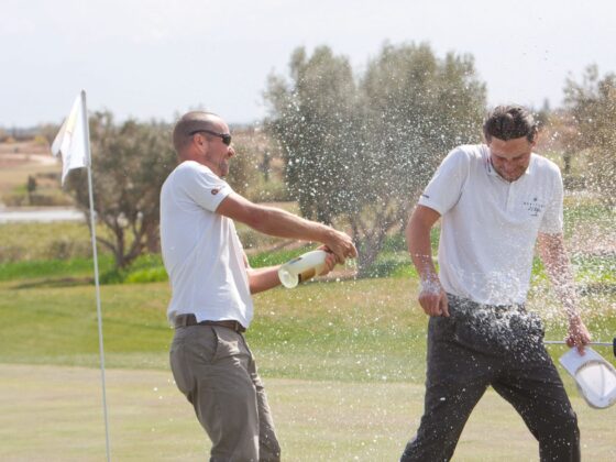 Christoph Guenther und Marcel Haremza. Bild: Golffoto.