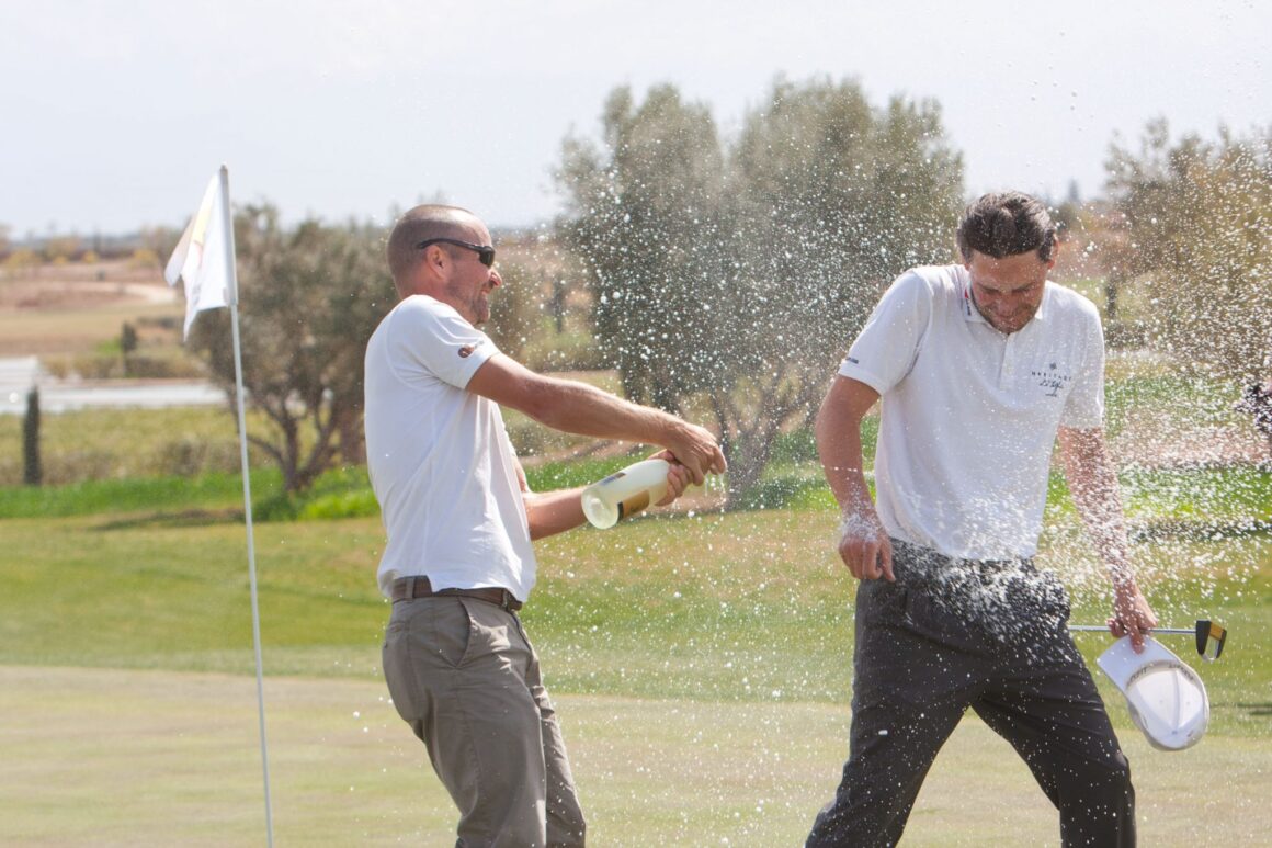 Christoph Guenther und Marcel Haremza. Bild: Golffoto.