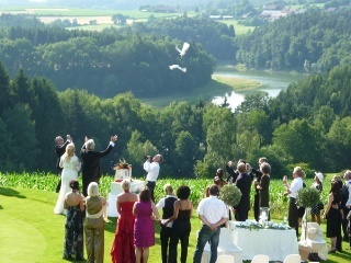 Heiraten auf dem Golfplatz