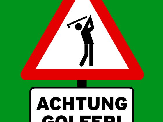 Achtung Golfer U1 Druck -