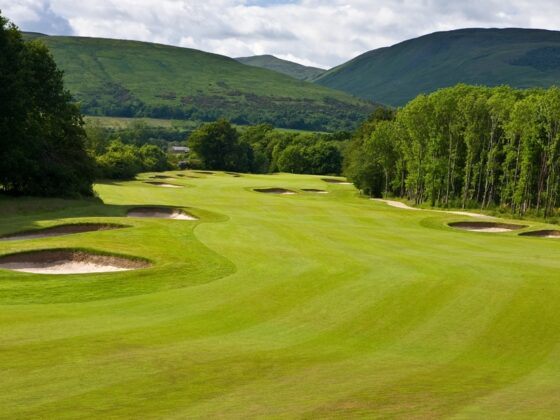 Cameron House Carrick 8th fairway -