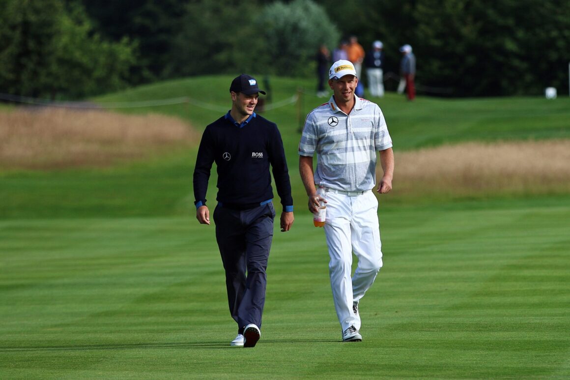 Martin Kaymer und Marcel Siem