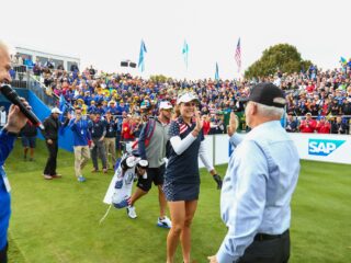 Lexi Thompson John Solheim -