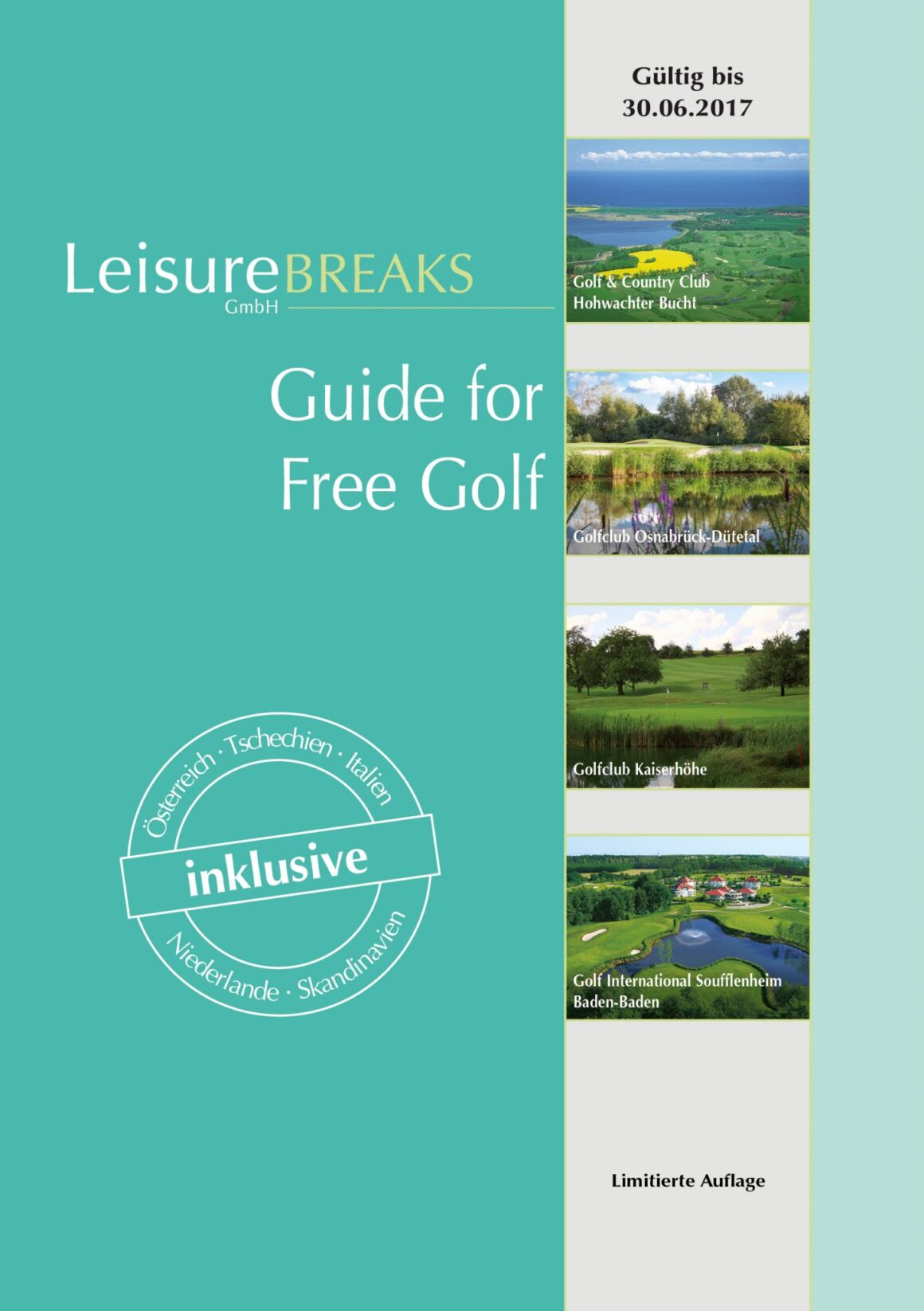 LeisureBREAKS Guide for Free Golf -