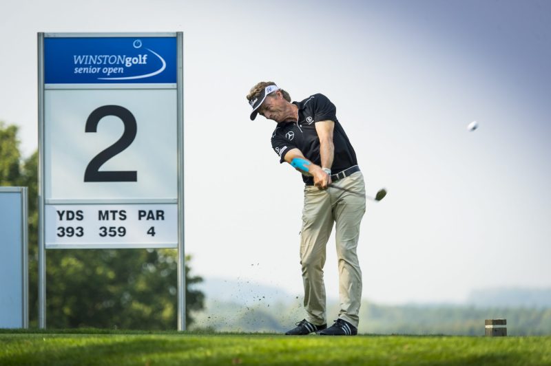 Bernhard Langer bei den WINSTONgolf Senior Open.