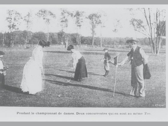 Bei derOlympia- Golfpremiere 1900 in Paris gewann die Amerikanerin Margaret Abbott Gold bei den Damen.