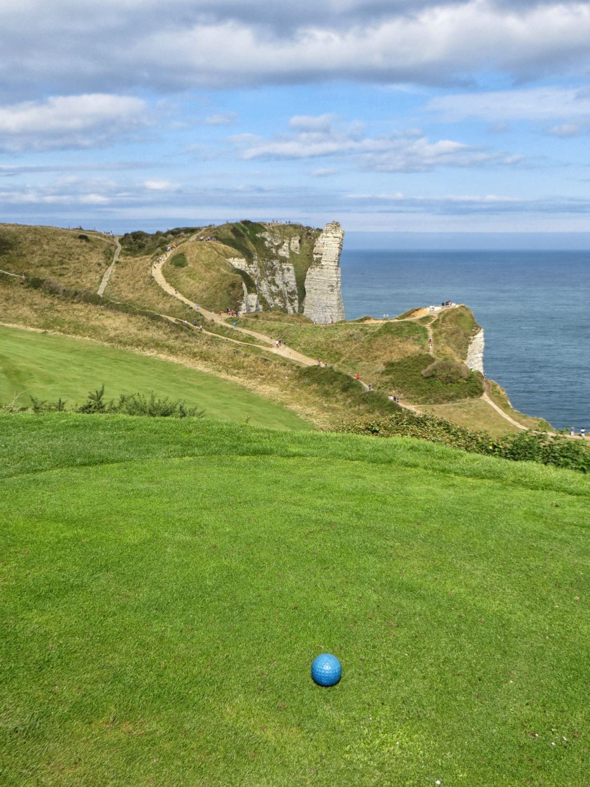 Golfurlaub in der Normandie - Golfen im Calvadosland Golf Etretat, Bahn 10