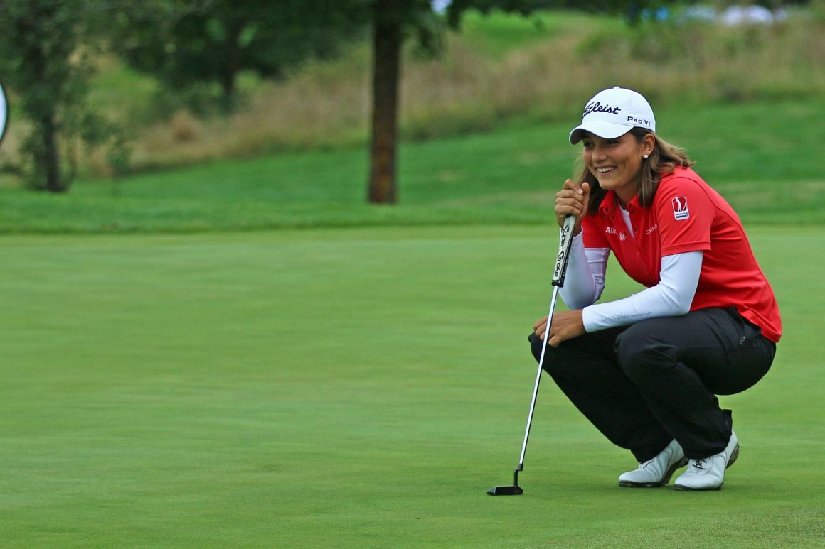 Karolin Lampert wird beim Finale der Tour-Qualifying-School Dritte.