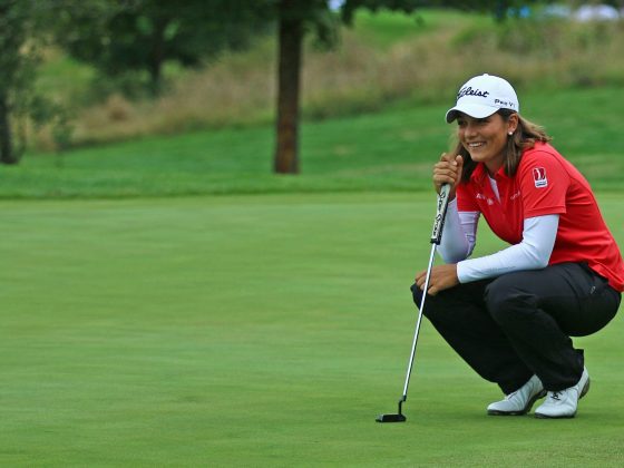 Karolin Lampert wird beim Finale der Tour-Qualifying-School Dritte.