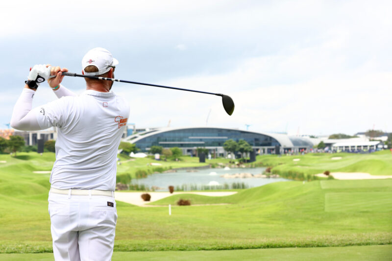 Porsche Singapore Classic: Titelverteidiger Ockie Strydom (Südafrika) 2023 im Laguna National Golf Resort Club