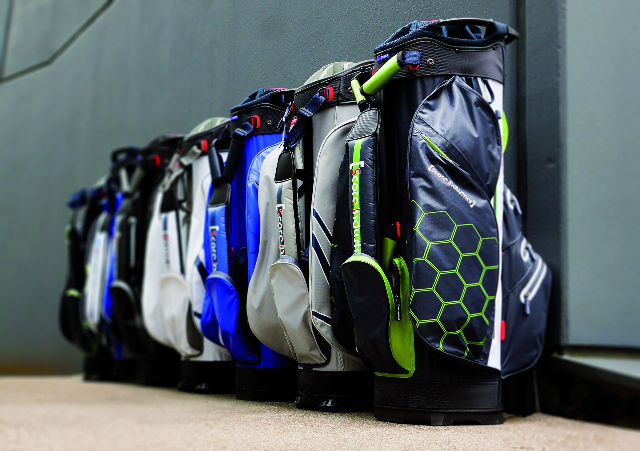 Die neuen Golfbags von Score Industries