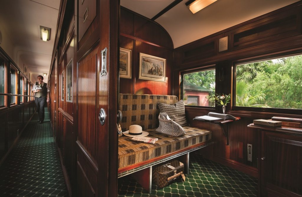 Die Pullmann Suite im Rovos Rail