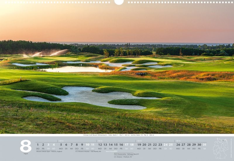 golfkalender august -