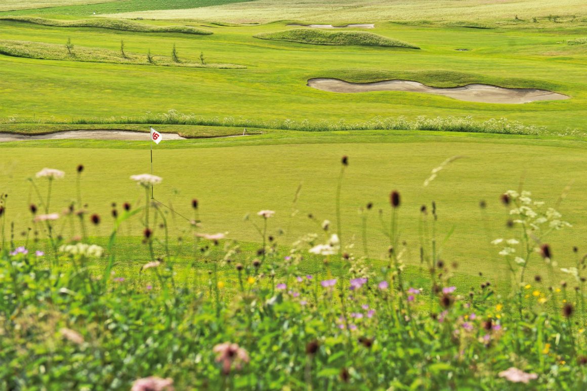 Engadine Golf Club, Bahn 16. Foto: Cyrus Saedi