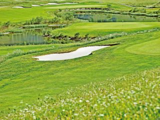 Engadine Golf Club, Bahn 18. Foto: Cyrus Saedi