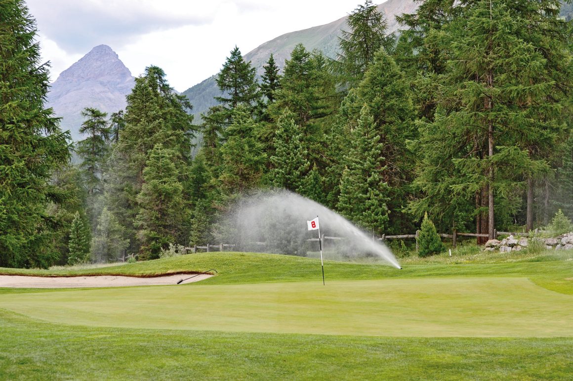 Engadine Golf Club, Bahn 8. Foto: Cyrus Saedi