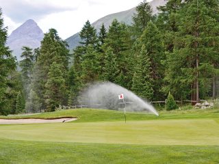 Engadine Golf Club, Bahn 8. Foto: Cyrus Saedi