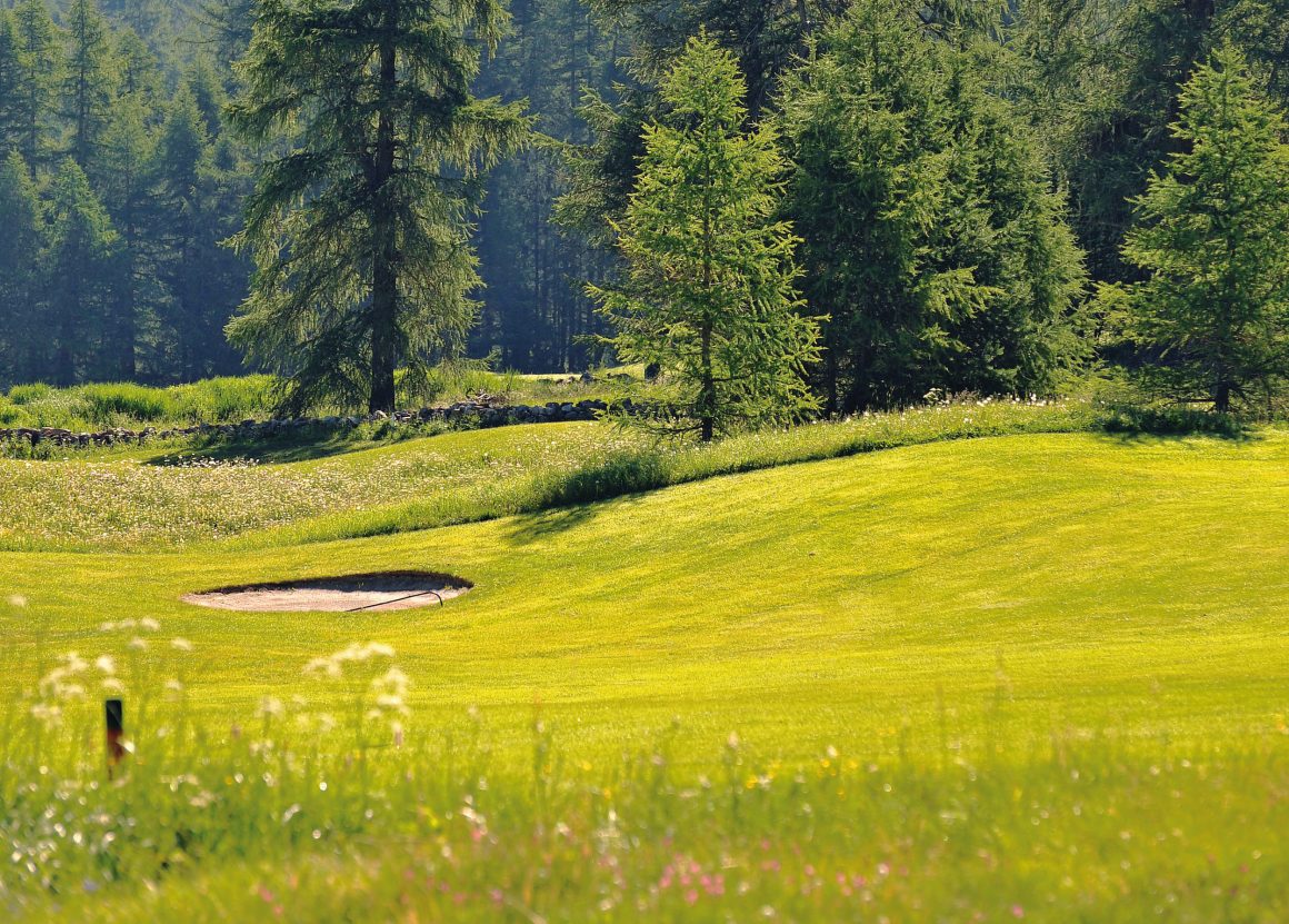 Engadine Golf Club, Bahn 9. Foto: Cyrus Saedi