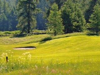 Engadine Golf Club, Bahn 9. Foto: Cyrus Saedi