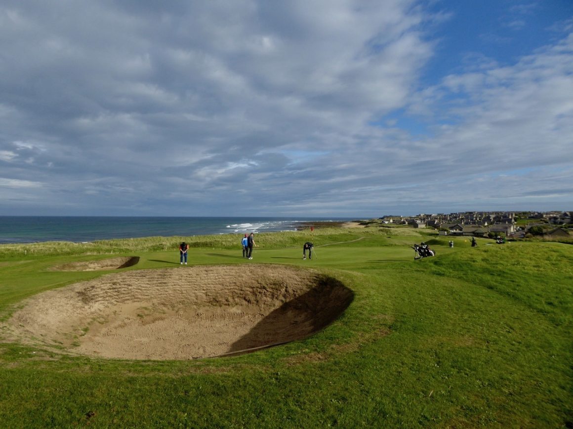 Inverallochy Golfclub. Foto: Helma Scheffler.