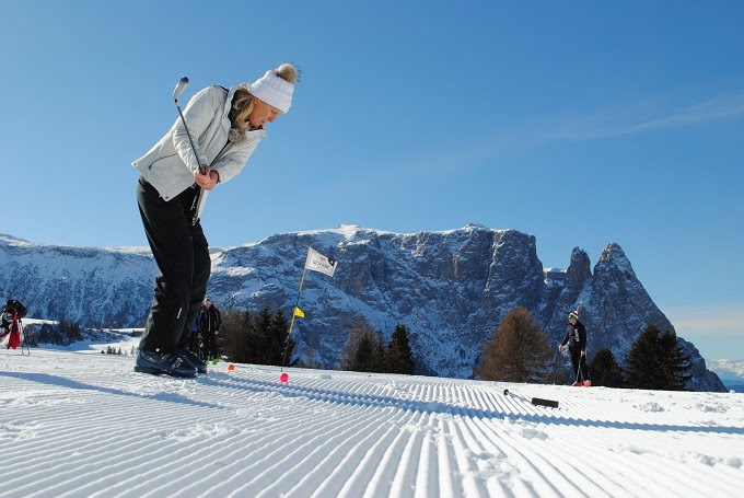 wintergolf -