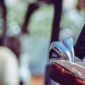 Golfbag mit Eisen