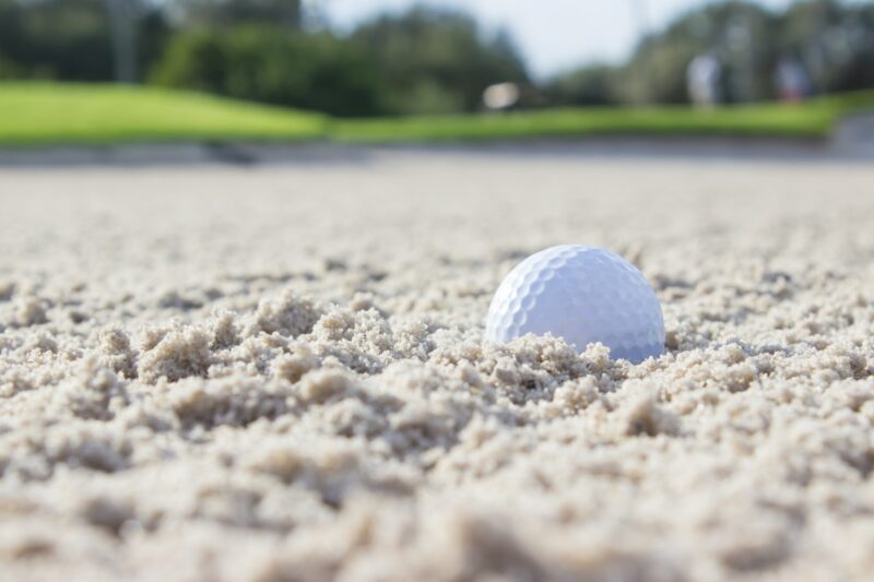 golfball bunker -