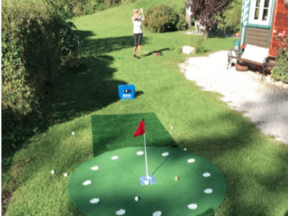 short golf insel -