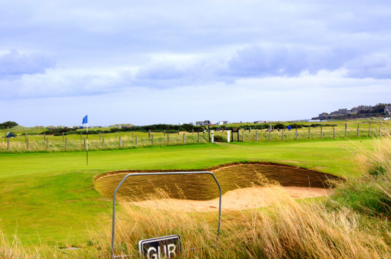 Der Old Course in St. Andrews. Foto: Landwehr
