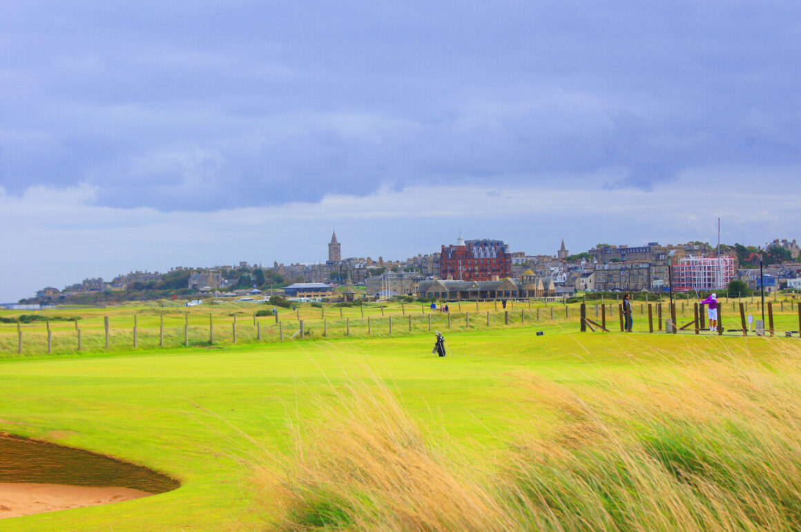 Der Old Course in St. Andrews. 