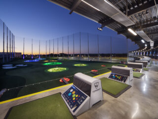 Topgolf Anlage Abschlagsplätze -