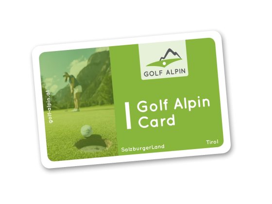 golf alpin card -