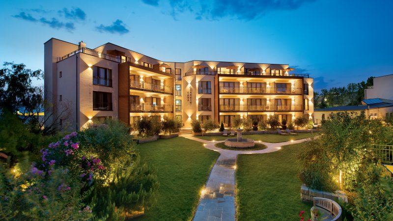 hotel villa toskana nacht -