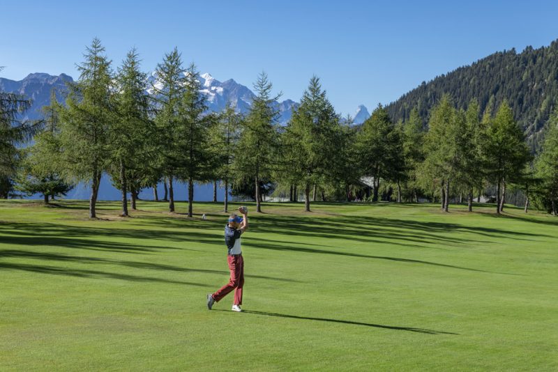 Golfen beim Golfclub Riederalp