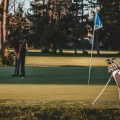 Golfer bei einem Golfturnier