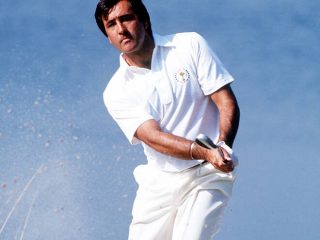 Seve Ballesteros beim Ryder Cup 1989.