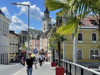 In Villach spürt man förmlich die Nähe zu Italien.