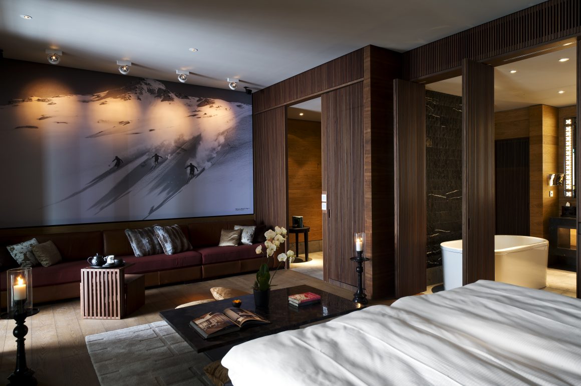 Urlaub in Andermatt: Golf, Ski und viel Freiheit Deluxe Room im Chedi.