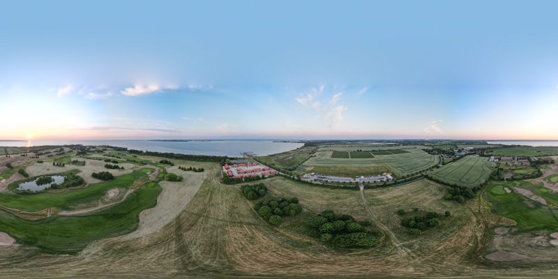 Golfplatz Bades Huk Panorama