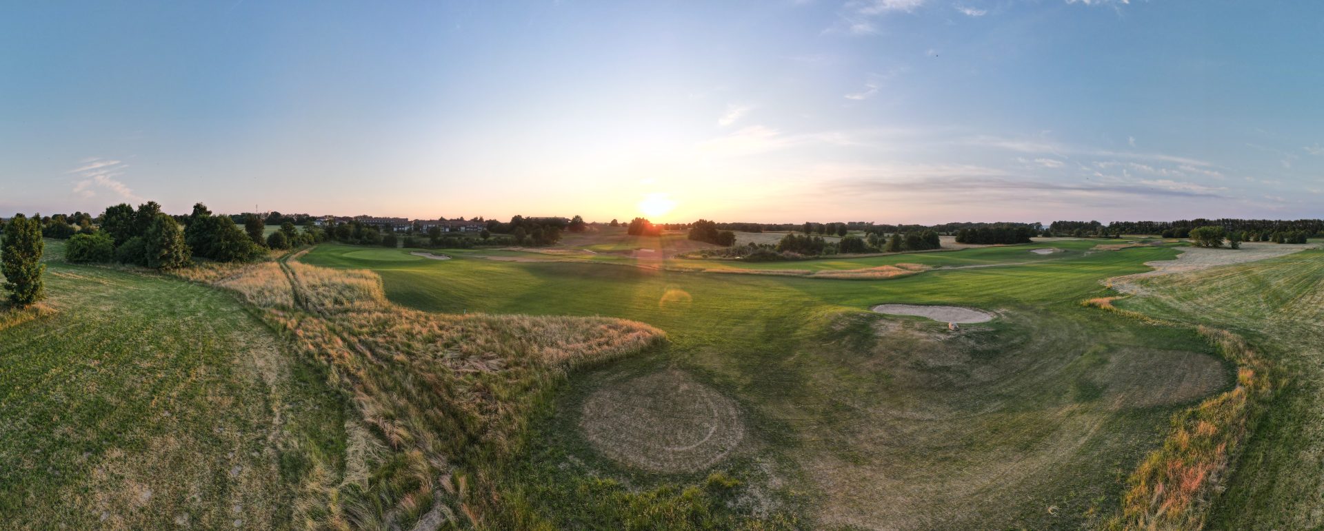 Golfplatz Bades Huk Panorama